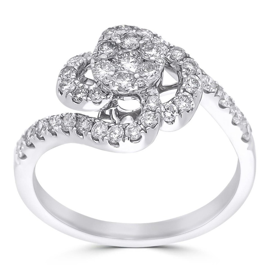 Gem Shopping Diamond Ring In 18K | Diamond