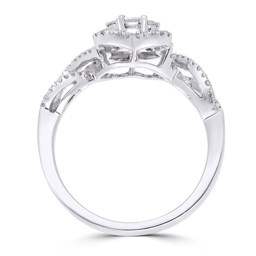 Gem Shopping Diamond Ring In 14K | Diamond