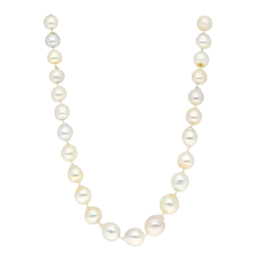 Gem Shopping Cut By Ben Cultured South Sea Pearl Necklace In 14K | Pearl