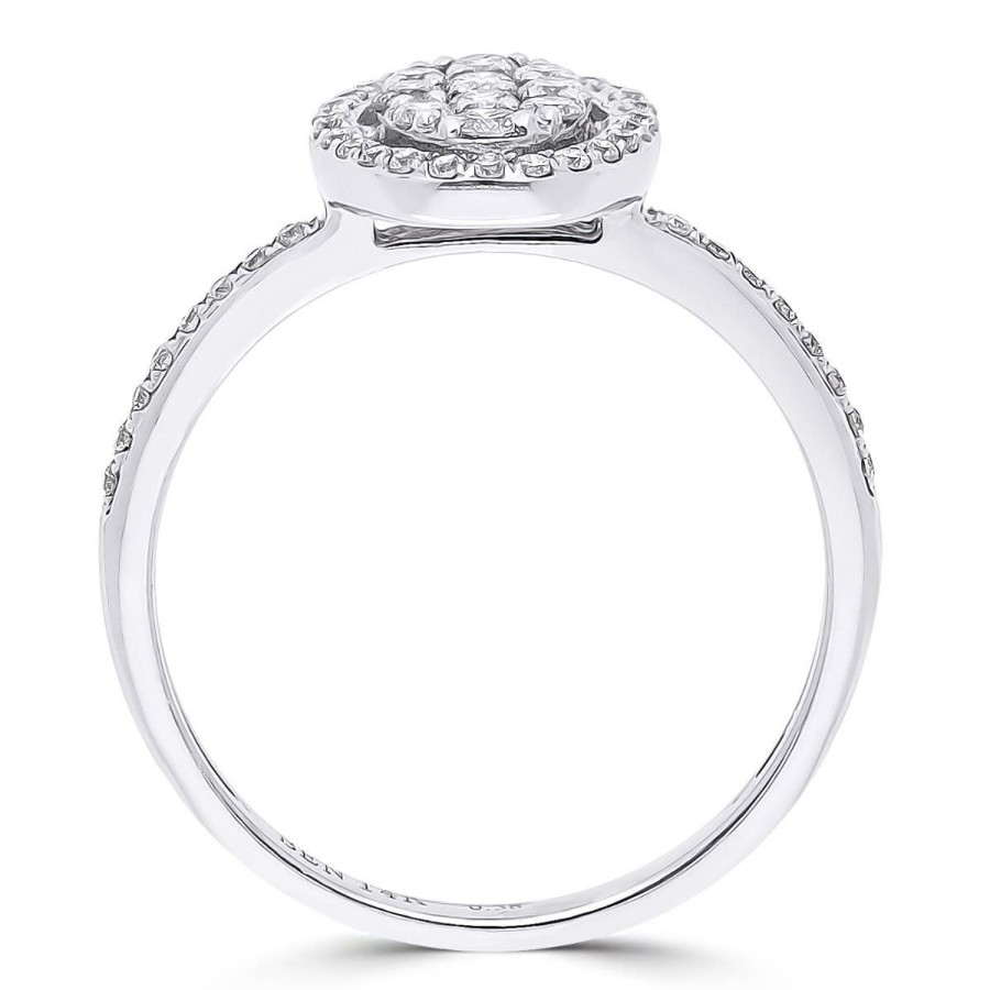 Gem Shopping Diamond Ring In 14K | Diamond