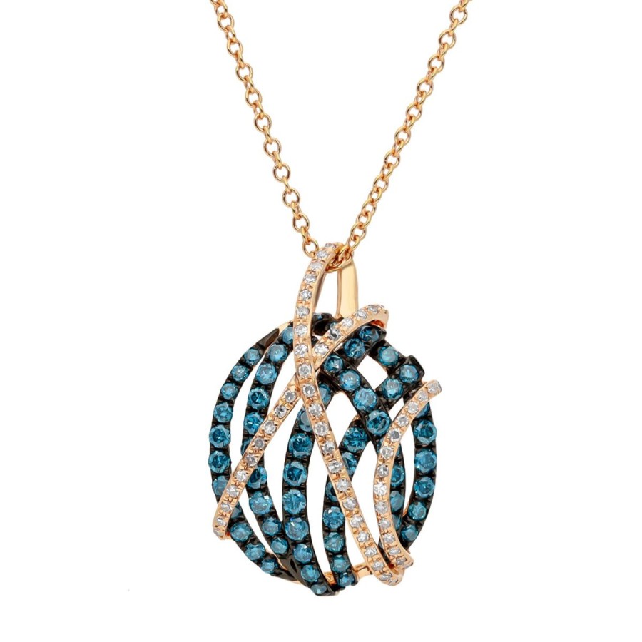 Gem Shopping Effy Enhanced Diamond Pendant In 14K | Diamond