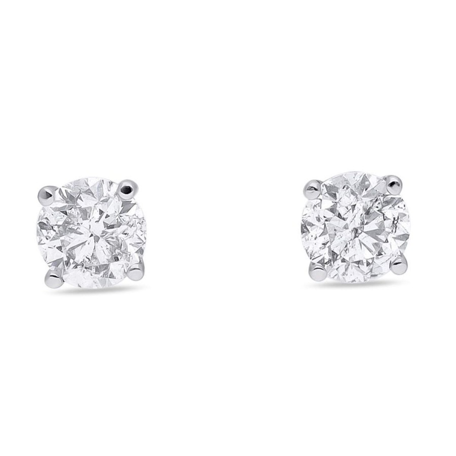 Gem Shopping Cirari Couture Diamond Stud Earrings In 14K | Diamond