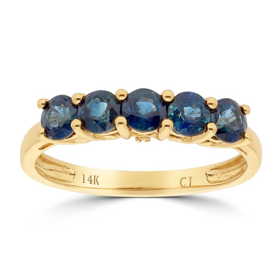 Gem Shopping Cirari Couture Sapphire And Diamond Ring In 14K | Sapphire