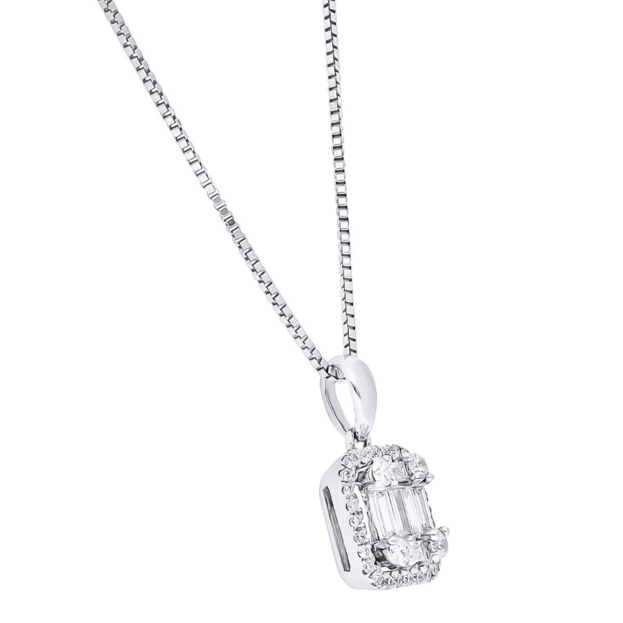 Gem Shopping Diamond Pendant In 14K | Diamond