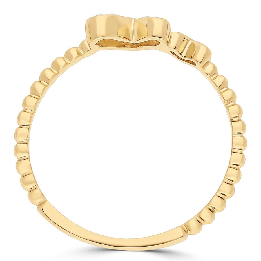 Gem Shopping Brevani Diamond Ring In 14K | Diamond