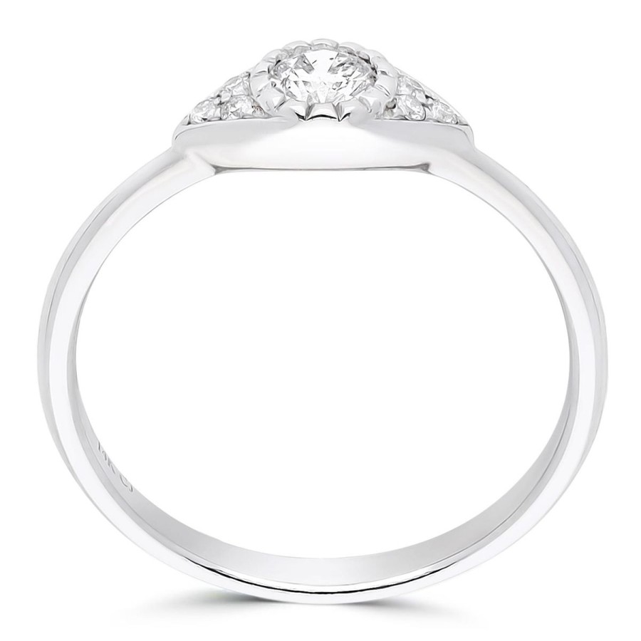 Gem Shopping Cirari Couture Diamond Ring In 14K | Diamond