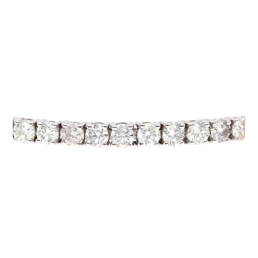 Gem Shopping Cirari Couture Diamond Tennis Bracelet In 14K White Gold | Diamond