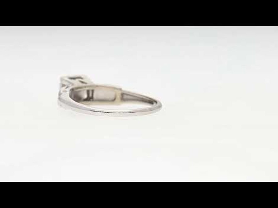 Gem Shopping Diamond Ring In 14K White Gold | Diamond