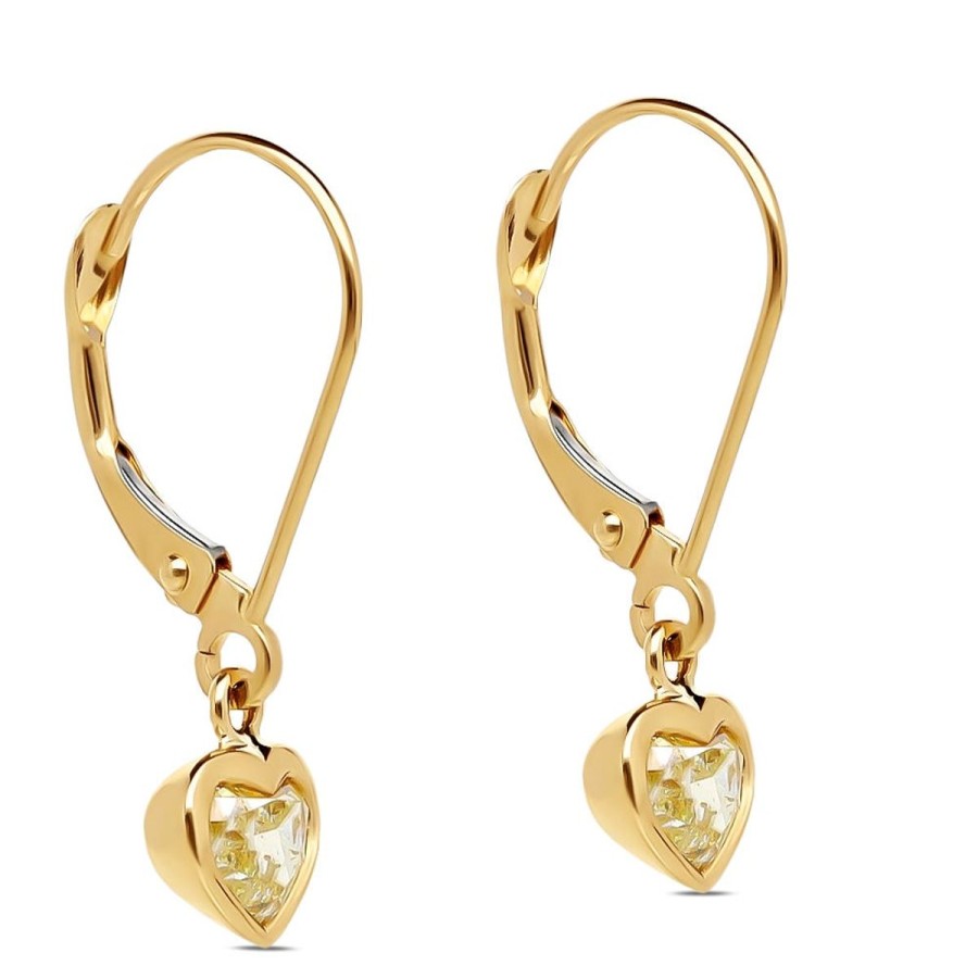 Gem Shopping Cut By Ben Diamond Earrings In 14K | Diamond