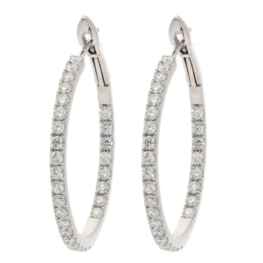 Gem Shopping Cut By Ben Diamond Earrings In 14K | Diamond