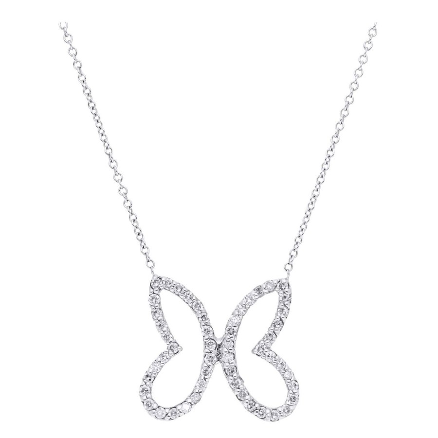 Gem Shopping Effy Diamond Necklace In 14K | Diamond