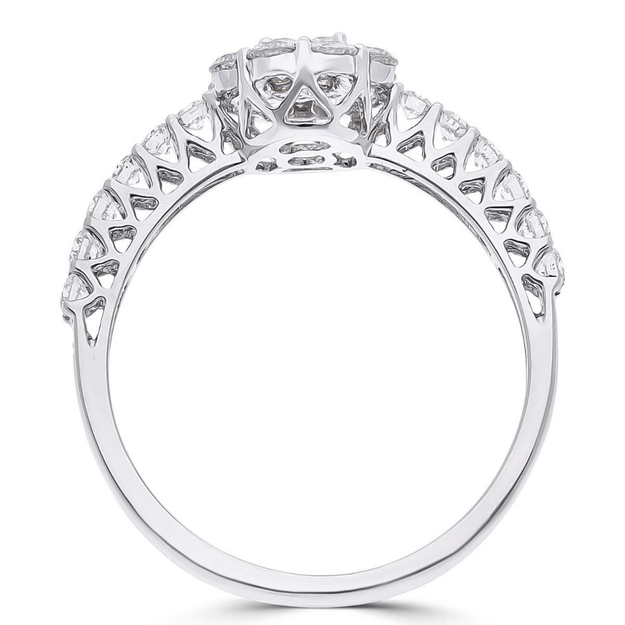 Gem Shopping Cut By Ben Diamond Ring In 18K | Diamond