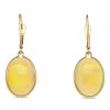Gem Shopping Cut By Ben Opal Earrings In 14K | Opal