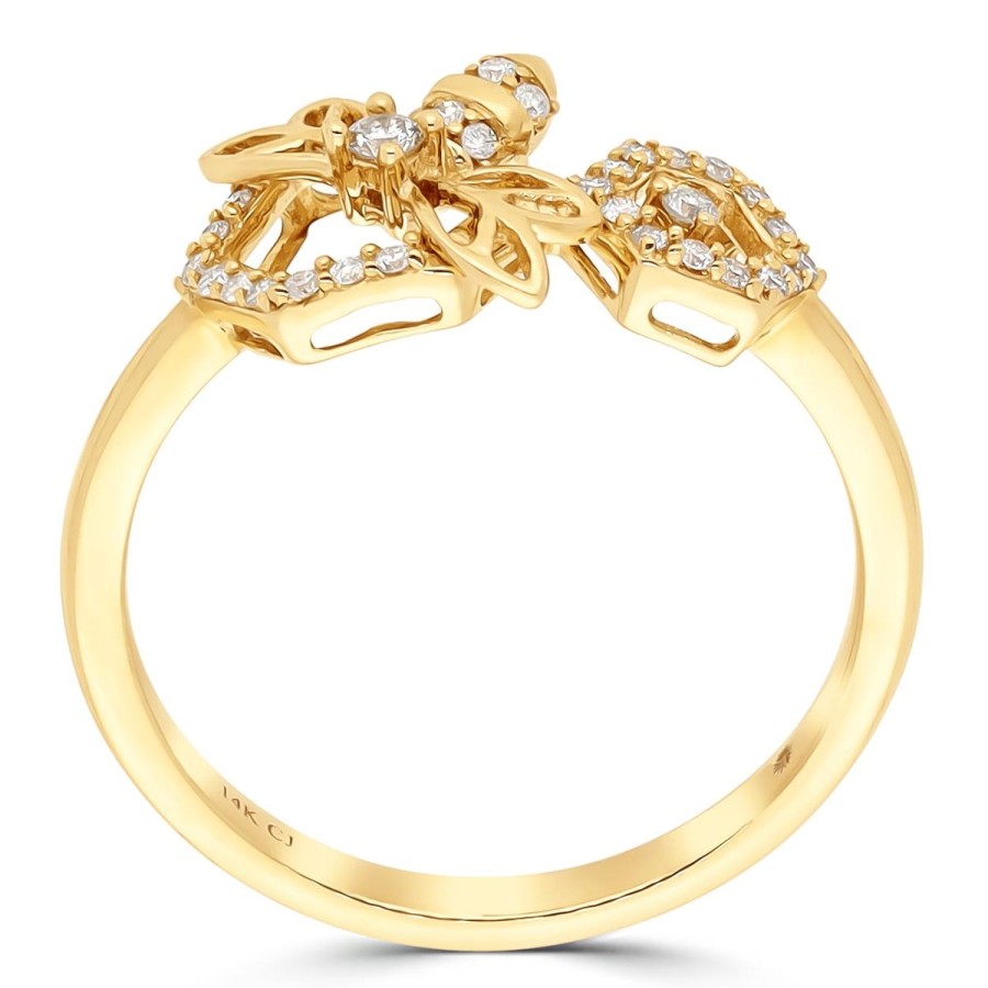 Gem Shopping Cirari Couture Diamond Ring In 14K | Diamond