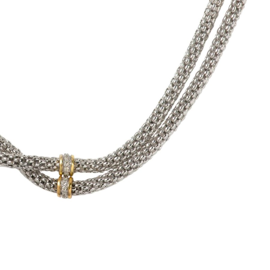 Gem Shopping Effy Diamond Necklace In Sterling Silver | Diamond