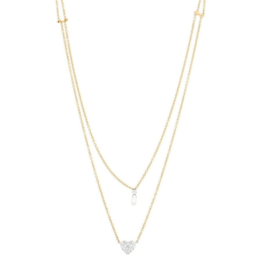 Gem Shopping Diamond Necklace In 18K | Diamond