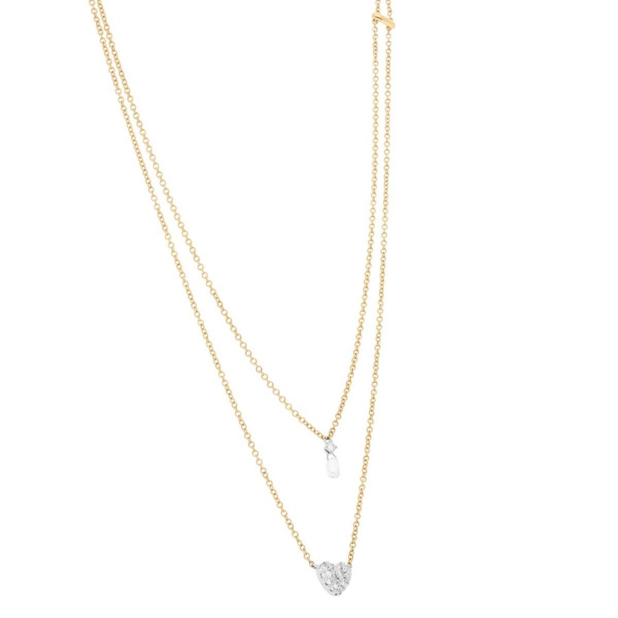 Gem Shopping Diamond Necklace In 18K | Diamond