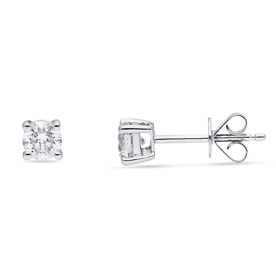 Gem Shopping Cirari Couture Diamond Stud Earrings In 14K | Diamond