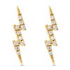 Gem Shopping Brevani Diamond Stud Earrings In 14K | Diamond