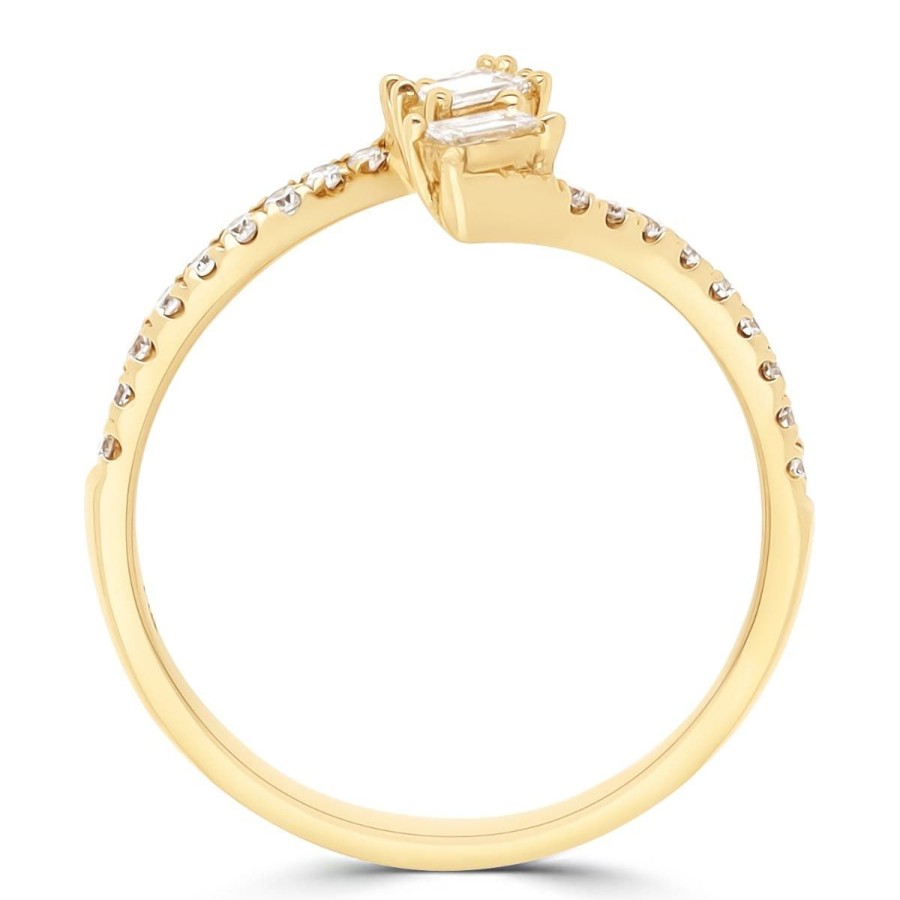 Gem Shopping Cirari Couture Diamond Ring In 14K | Diamond