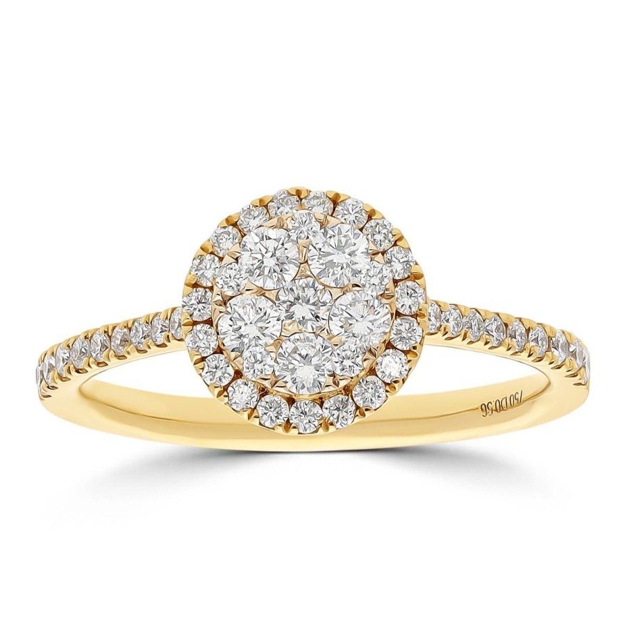 Gem Shopping Cut By Ben Diamond Ring In 18K | Diamond