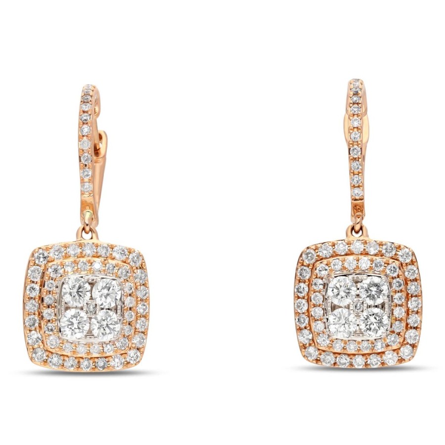 Gem Shopping Effy Diamond Dangle Earrings In 14K | Diamond